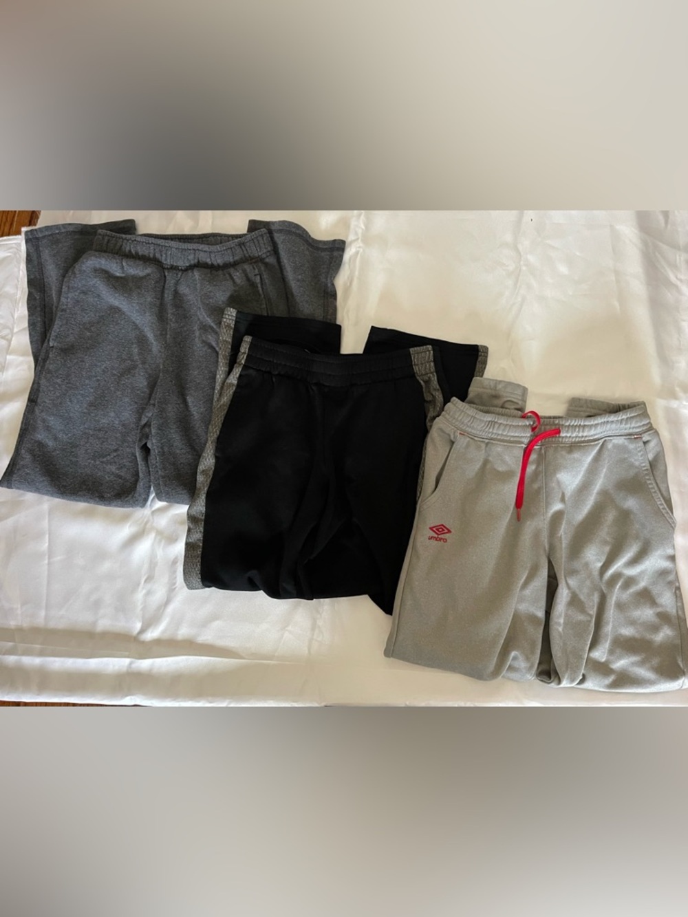 Kids' Pants -3 pieces, Black and Gray